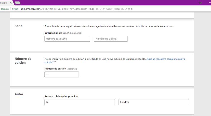 Captura de pantalla publicar eBook