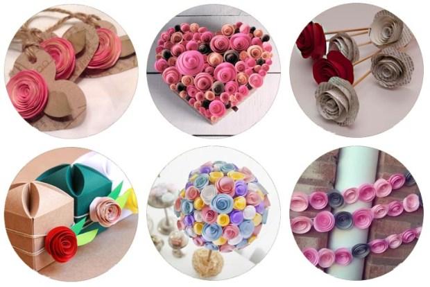 Como hacer flores de papel muy fácil