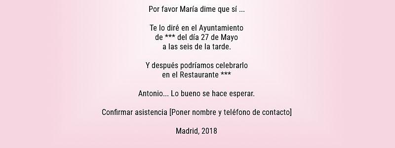 Invitación de boda 16