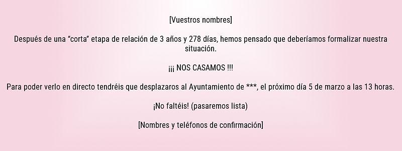 Invitación de boda 36