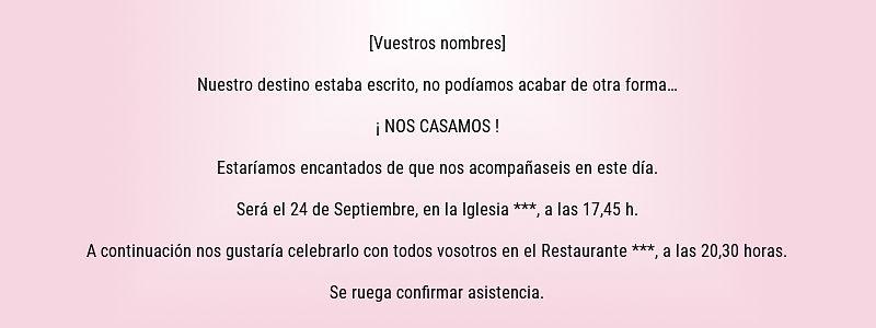 Invitación de boda 41