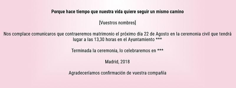 Invitación de boda 49