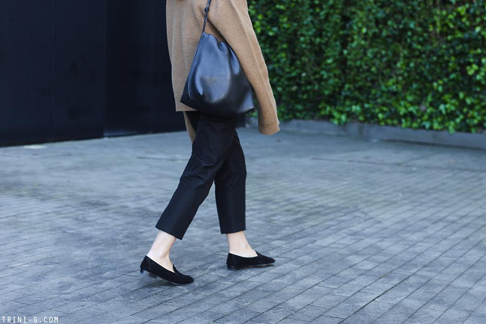 Trini | Céline turtleneck The Row loafers