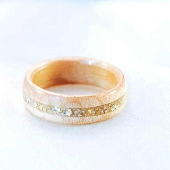 Alianzas de Boda de Madera
