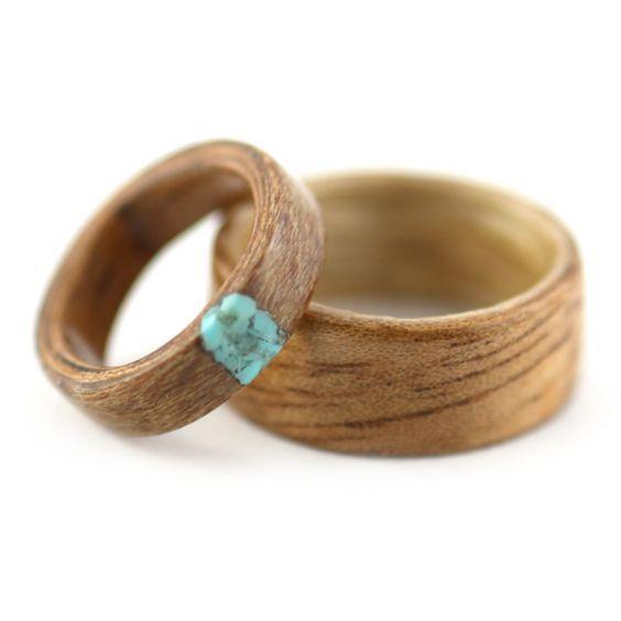 Alianzas de Boda de Madera
