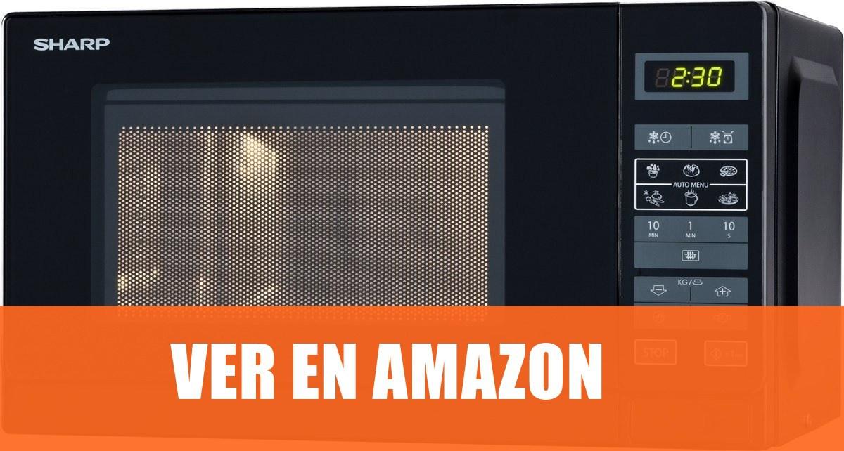 SHARP R242BKW- Microondas