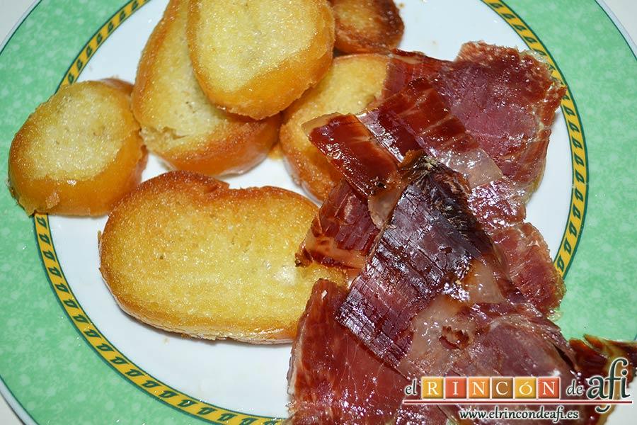 Sopa de hierbabuena, reservarlas