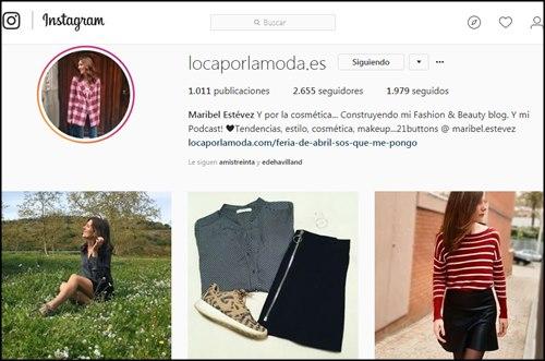Instagramer de moda