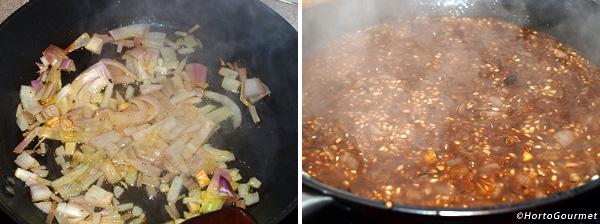 Risotto de ajo negro paso 1