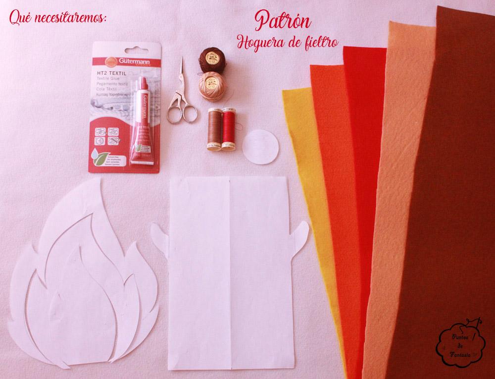 Tutorial Hoguera de fieltro