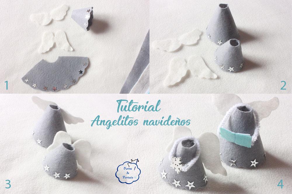 Tutorial Angelitos Navideños