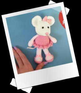 Patrones y tutoriales gratuitos: Ratones amigurumi