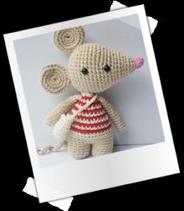 Patrones y tutoriales gratuitos: Ratones amigurumi