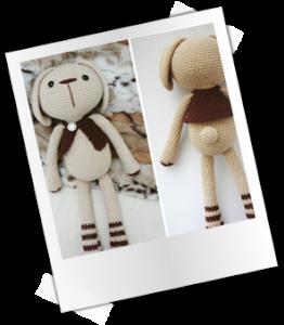 Patrones y tutoriales gratuitos: Conejos amigurumi