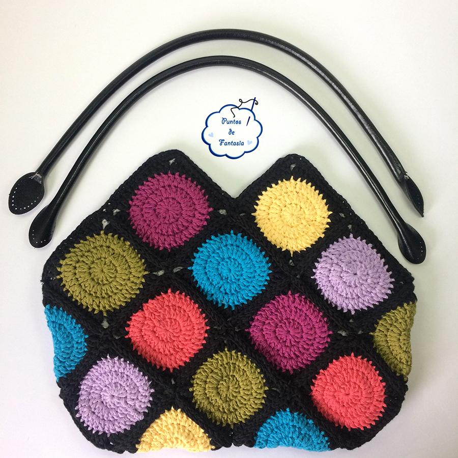 bolso granny square