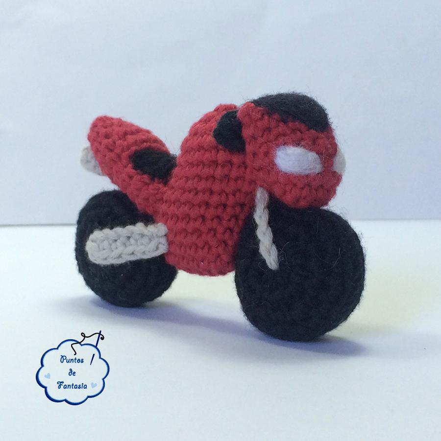Moto Deportiva amigurumi