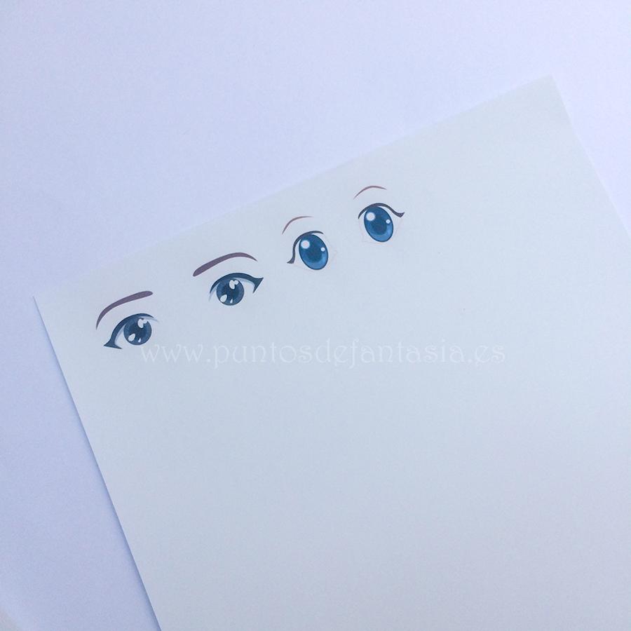 papel transfer con diseño impreso