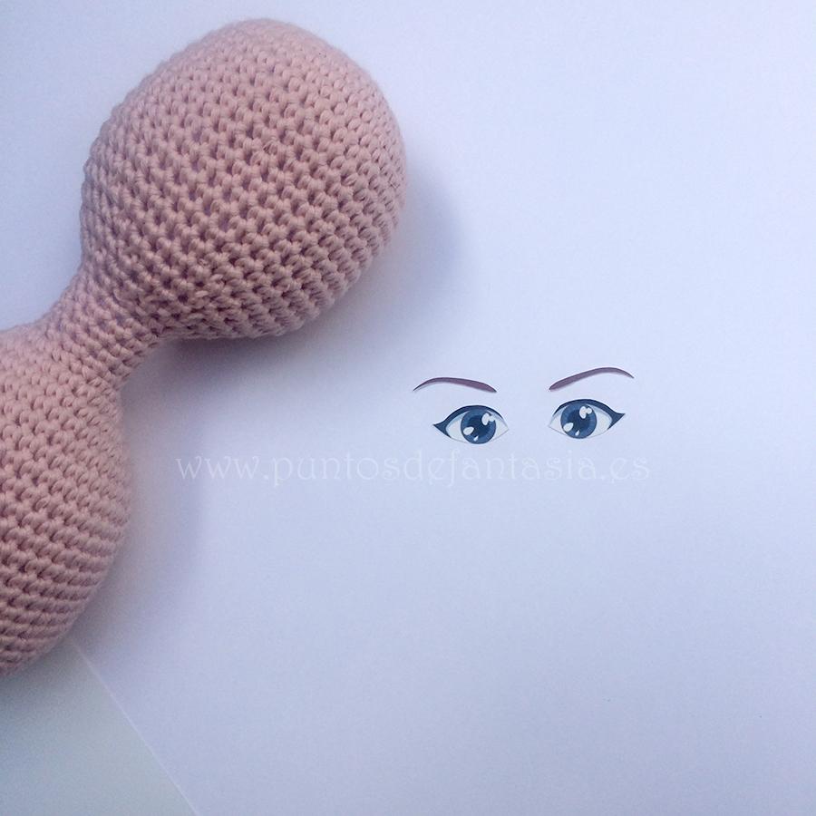 papel transfer ojos preparados