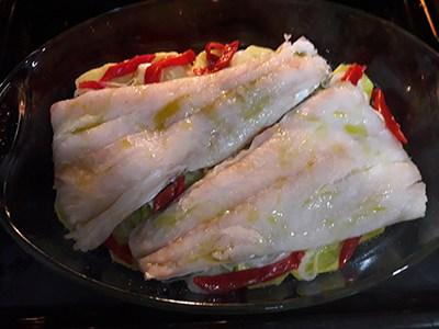 bacalao al horno