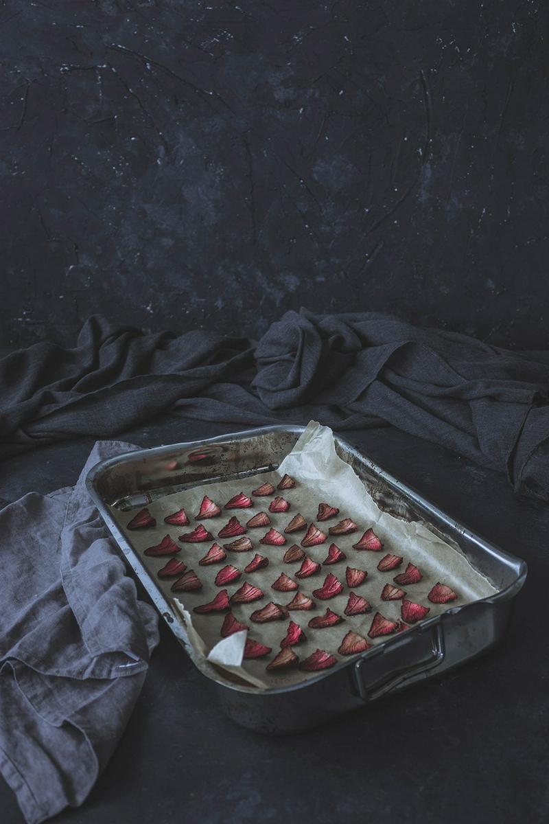 como deshidratar fresas