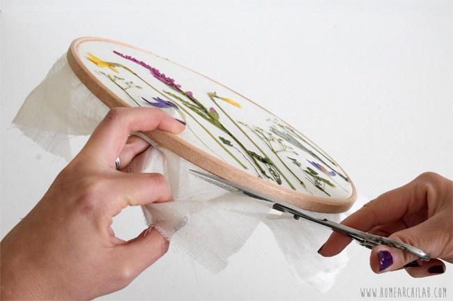 cuadros de flores secas