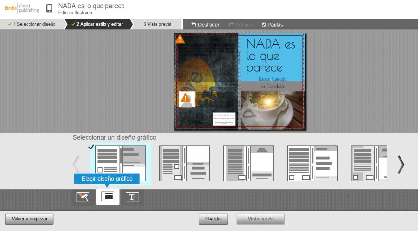 Recuerda que sólo con pinchar en el cuadrado de color se te abrirá una paleta con todas las opciones disponibles.