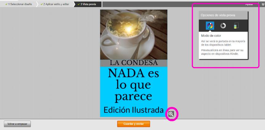 Captura de pantalla Creador de Portadas