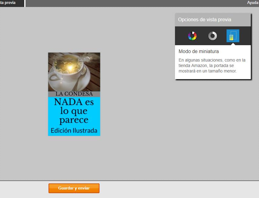 Captura de pantalla Creador de Portadas