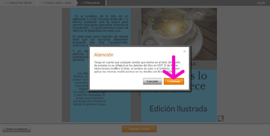 Captura de pantalla Creador de Portadas
