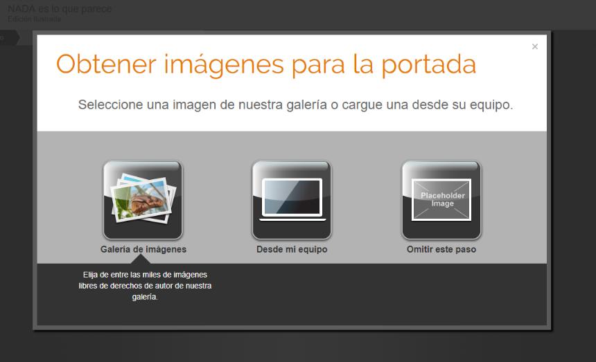 Captura de pantalla Creador de Portadas