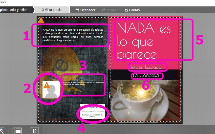 Captura de pantalla Creador de Portadas