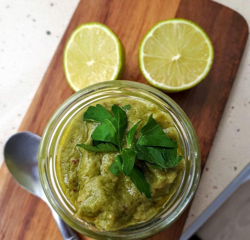 salsa de aguacate