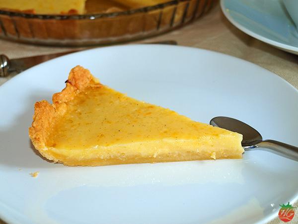 Tarta de limón y vainilla HortoGourmet