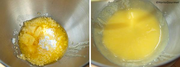 Tarta de limón y vainilla paso 1