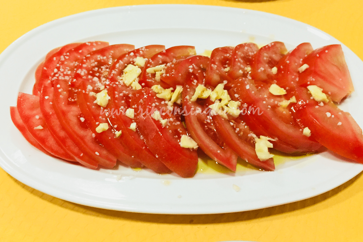 tomates aliñados bar arturo