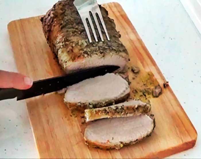 Lomo de cerdo al horno