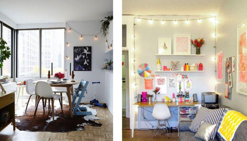 Decorando con Guirnaldas de luces