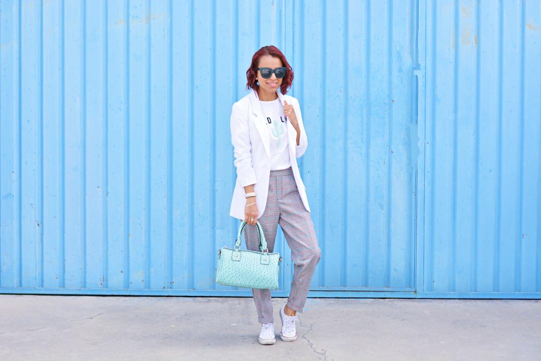 Pantalón de cuadros Prícipe de Gales