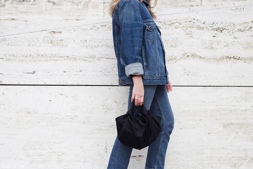 Trini | Khaite denim jacket Acne Studios jeans