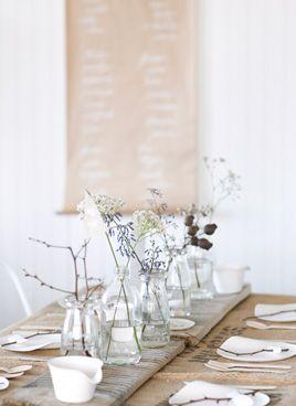 decorar una mesa primaveral de cumpleaños