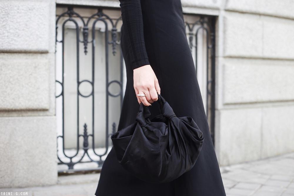 Trini | Acne Studios turtleneck The Row skirt