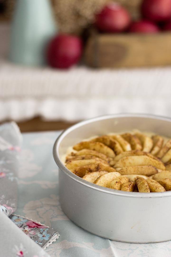 Como hacer el Pastel de Manzana y Almendras
