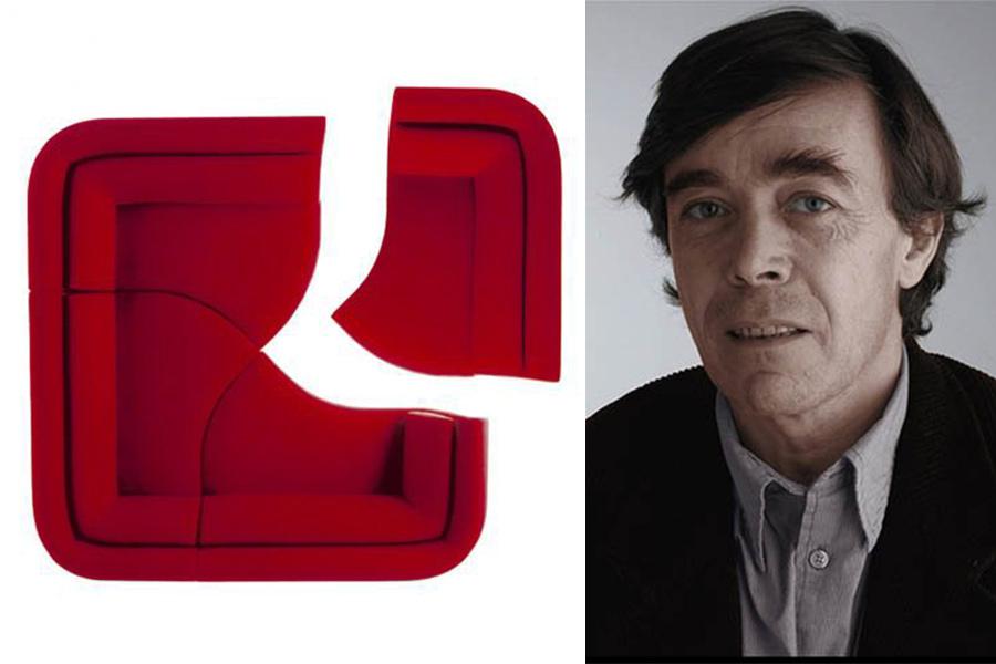 Designer Fran&ccedil;ois Bauchet y "M&eacute;ridienne Yang" (2002) para Cinna.