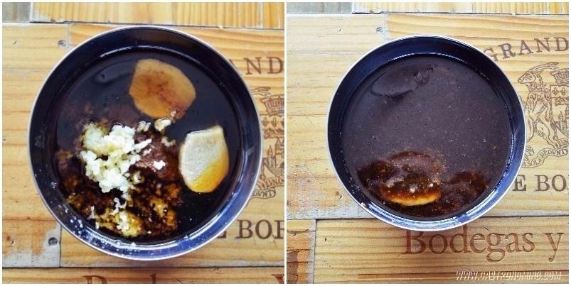 cowboy steak con miso rojo