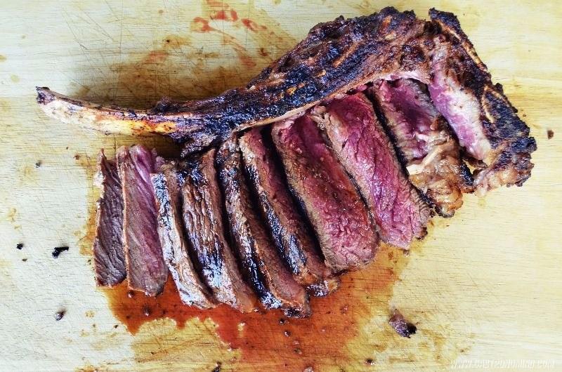 cowboy steak con miso rojo