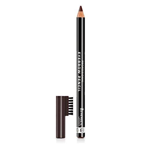 Rimmel London, Lápiz de cejas, marrón oscuro, 1,2 g
