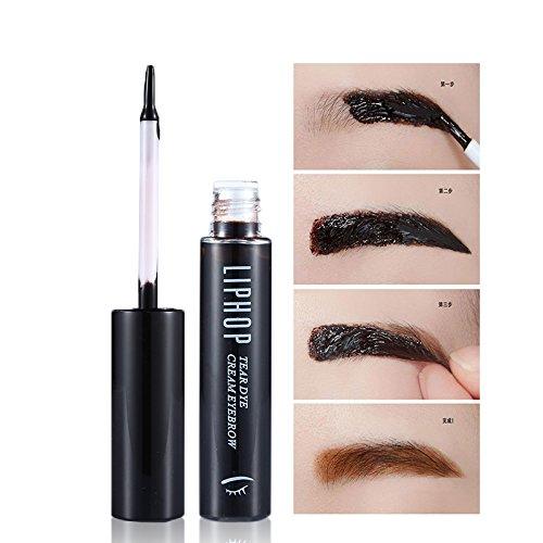 Tinte de cejas en gel de larga duración Liphop, resistente al agua