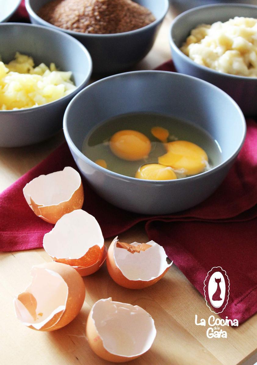 Ingredientes para la tarta Hummingbird 