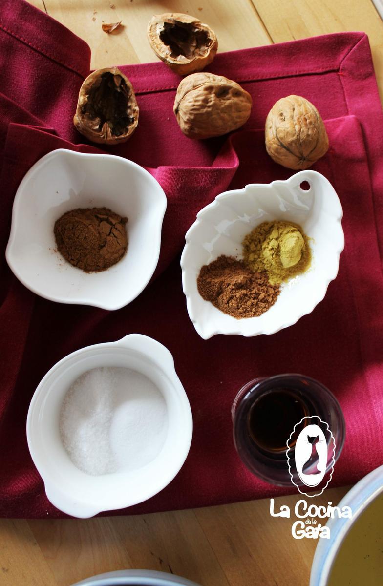 Ingredientes para la tarta Colibrí