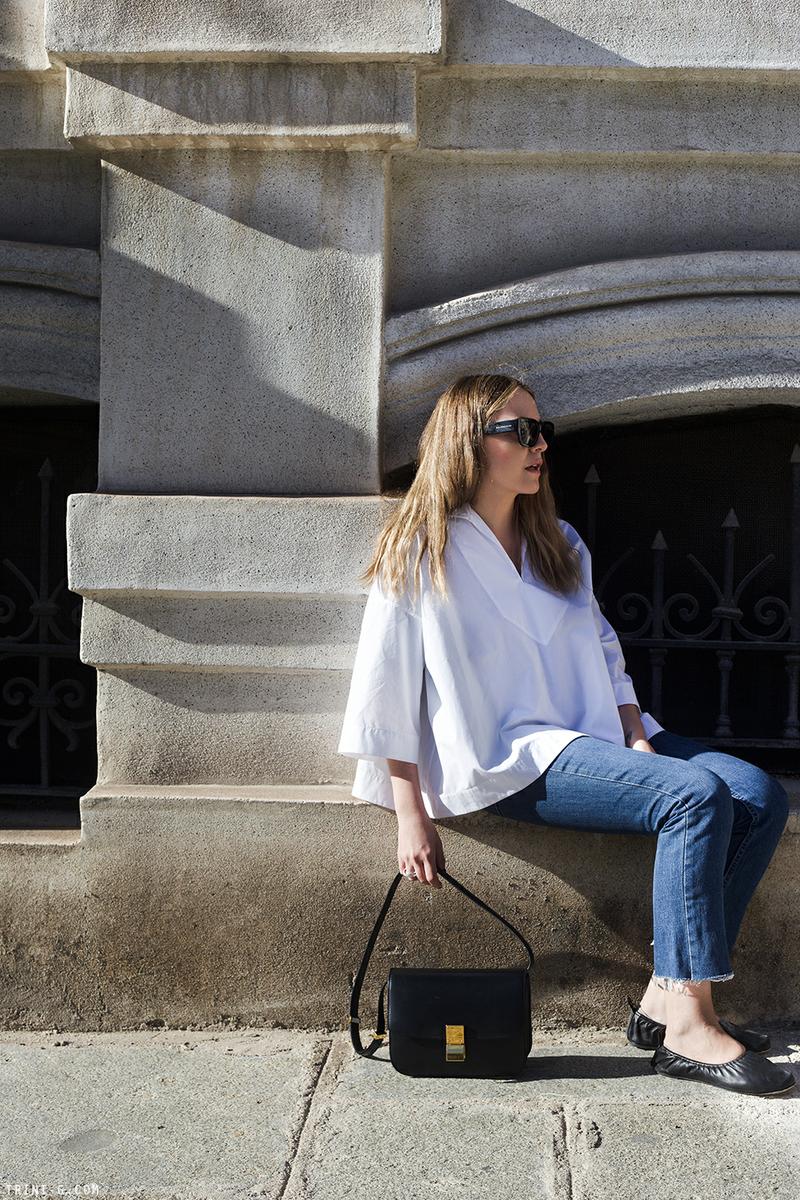 Trini | Balenciaga top Levis jeans